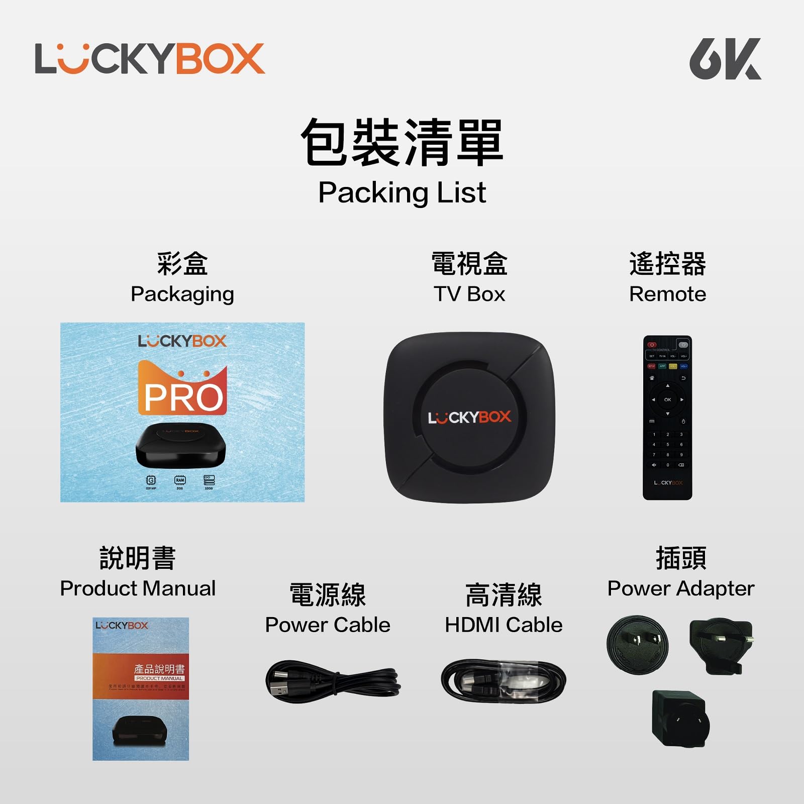 Amazon.com: LUCKYBOX PRO 2025 Chinese TV Box 中文电视盒子播放流畅